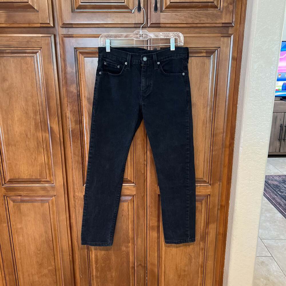 Levi's 502 Taper Fit Men's Jeans - Black